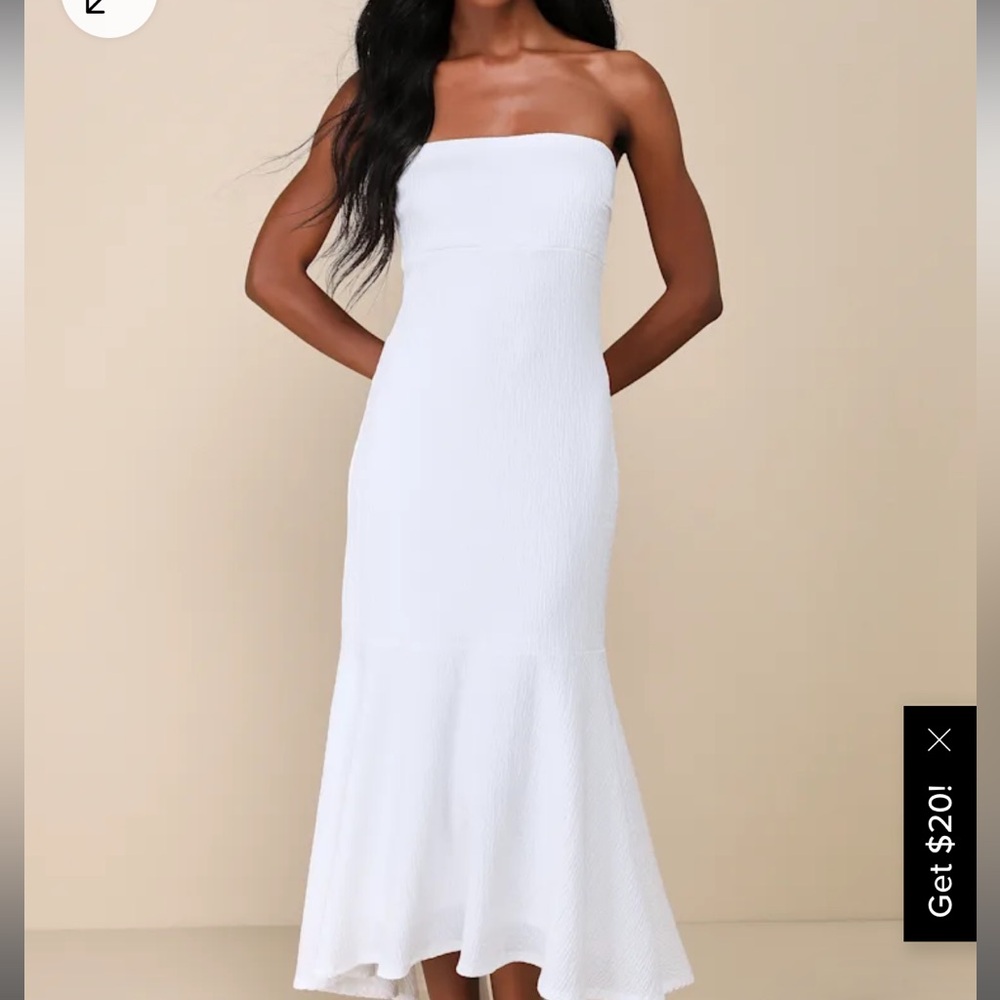 Lulus White Dress